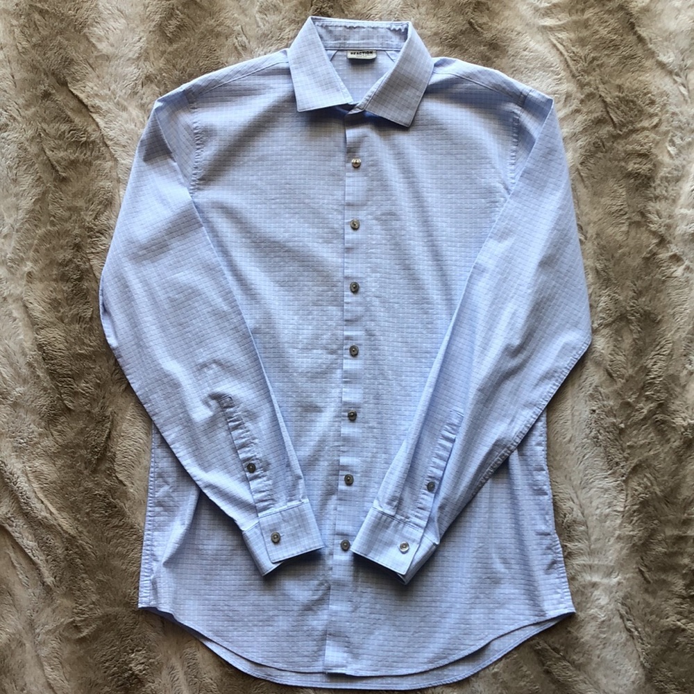 Reaction Kenneth Cole Long Sleeve Button Up Shirt